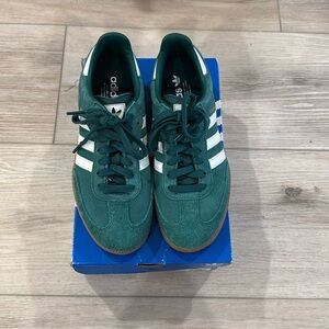 Adidas Samba green suede *rare